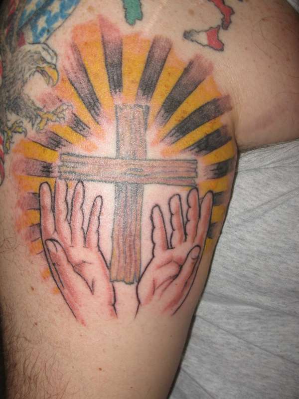 hand addition tattoo