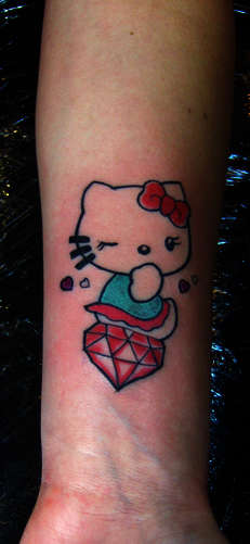 hello kitty tattoo