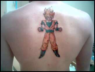 SSJ Goku tattoo