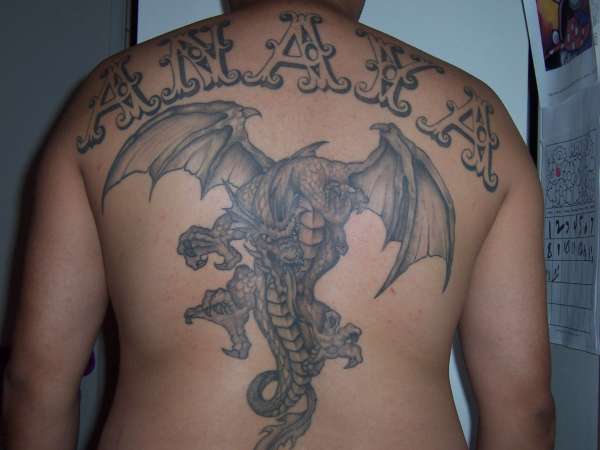 my last name and my dragon tattoo