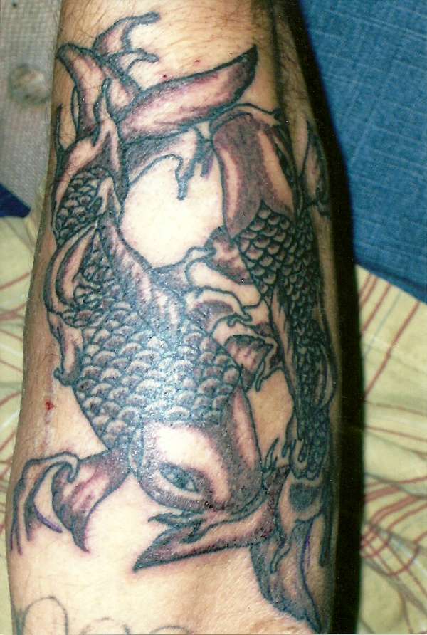 koi fish tattoo