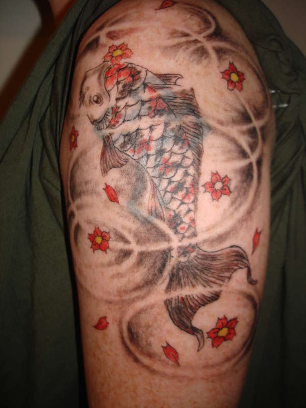 koi tattoo