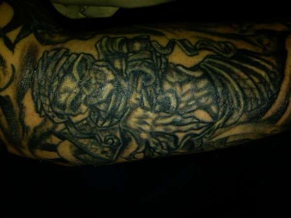 mummy touch up tattoo