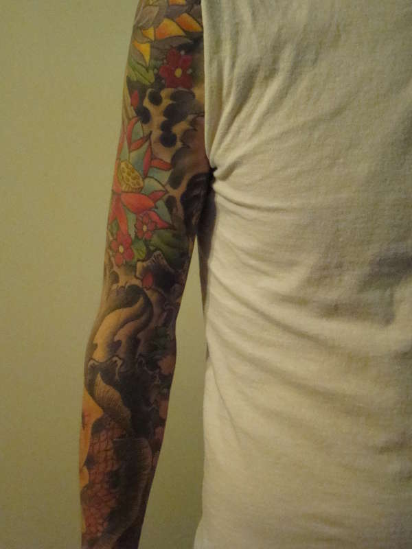 right arm tattoo