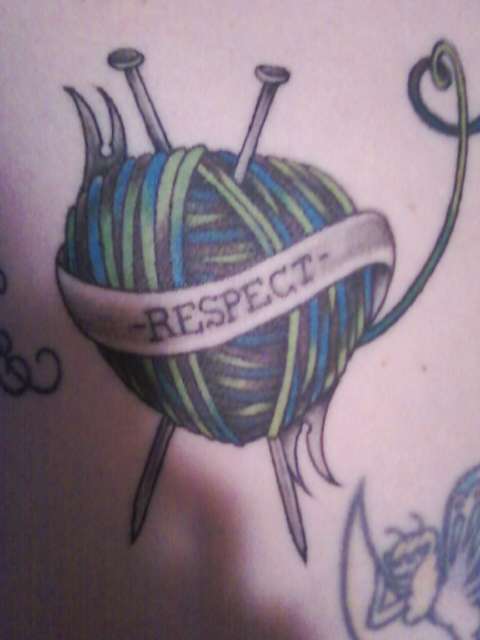 yarn of respect tattoo