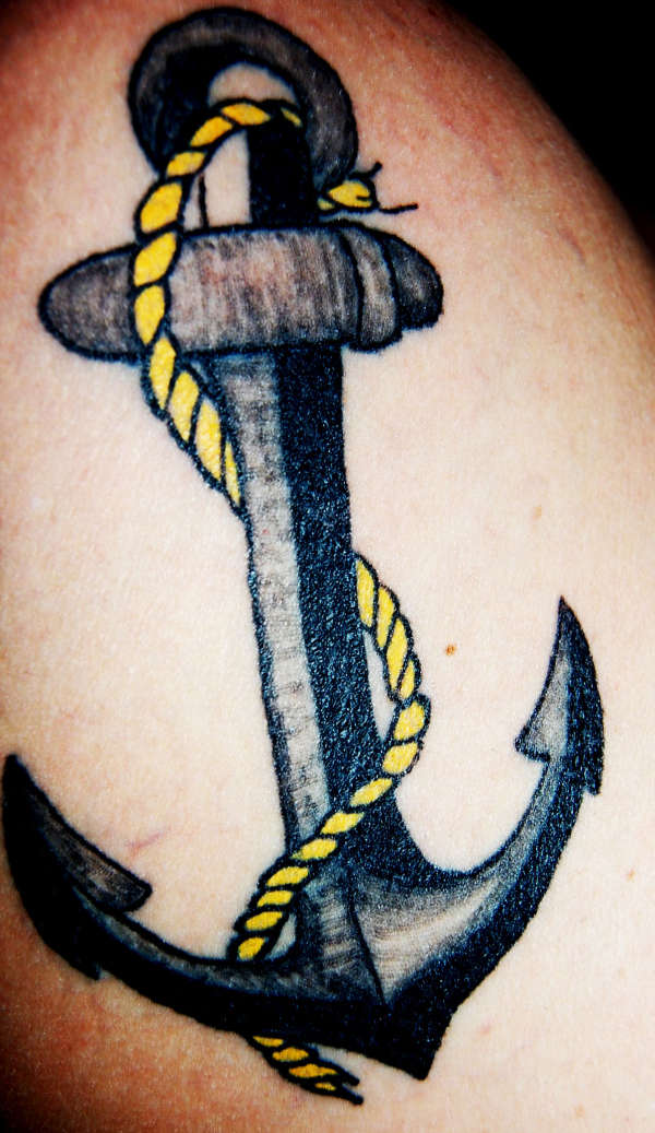 Anchor tattoo