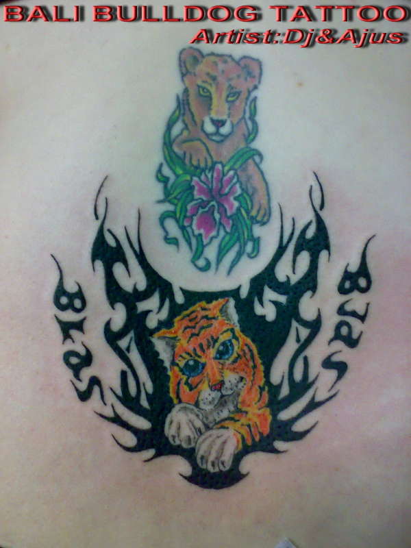 BABY TIGER tattoo