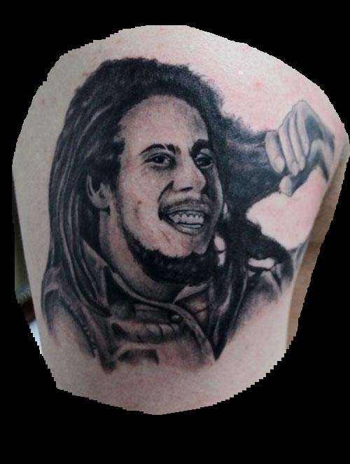 Bob Marley tattoo