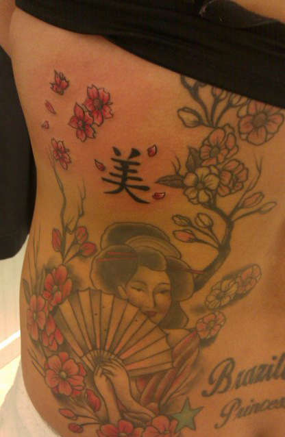 Cherry Blossoms tattoo