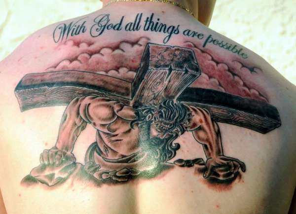 Christ tattoo