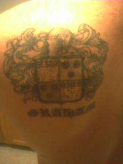 Coat of Arms tattoo