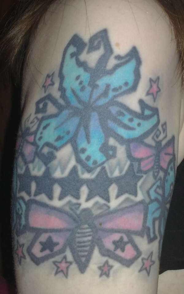 Cover up Graffiti style Tattoo tattoo