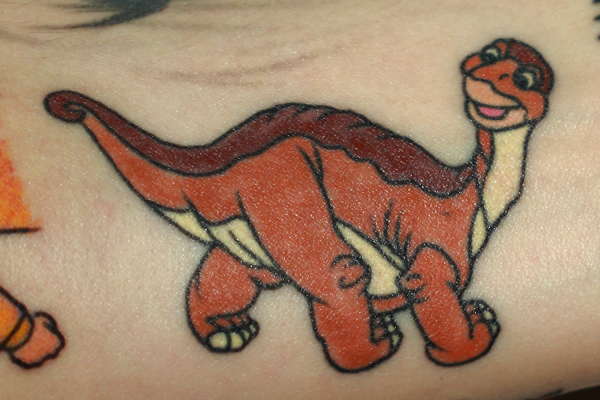 Little foot tattoo