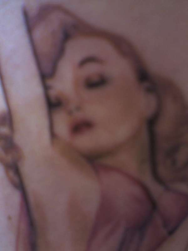 My Second Vintage Pin Up tattoo
