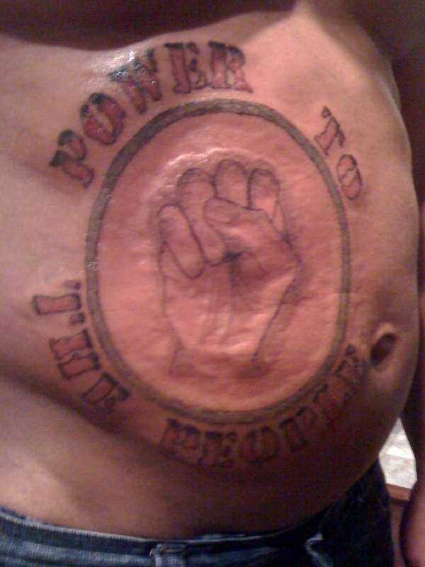 power to the people tattoo