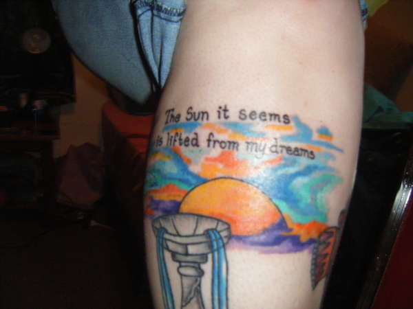 Sunrise tattoo