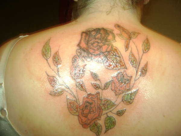 a tat i did on a chick tattoo
