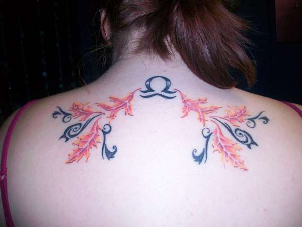 autumn leaves tattoo