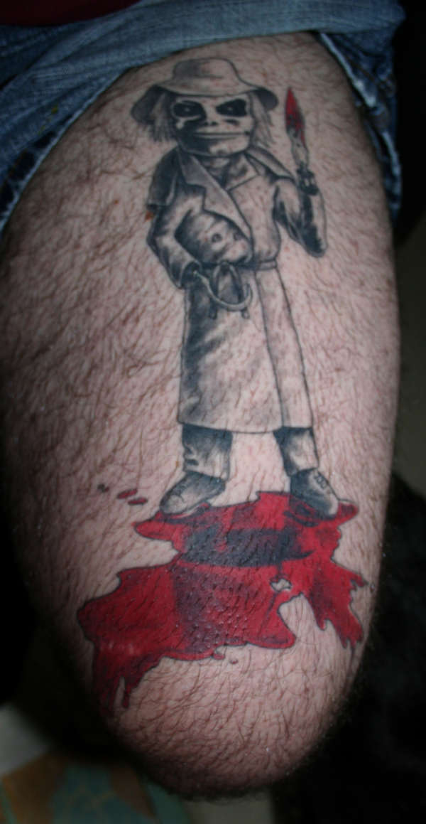 blade from puppet master tattoo