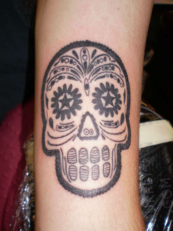 day of da dead tattoo