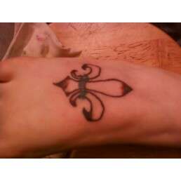 fleur di leis tattoo