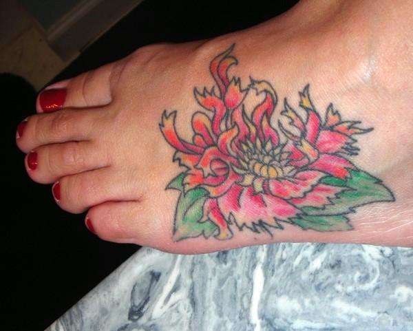 flower tattoo