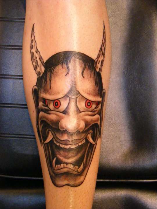 hanya mask by crtnz tattoo