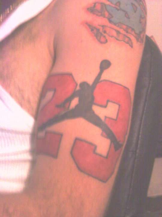 jumpman 23 tattoo