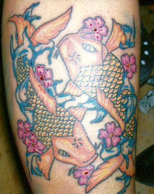 koi fish tattoo