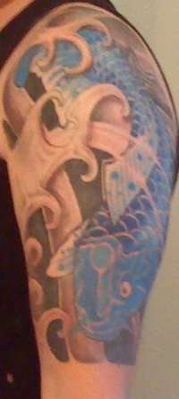 koi tattoo
