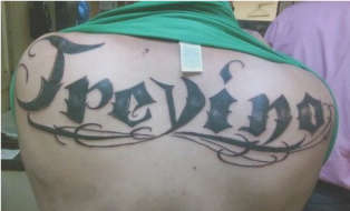 last name tattoo