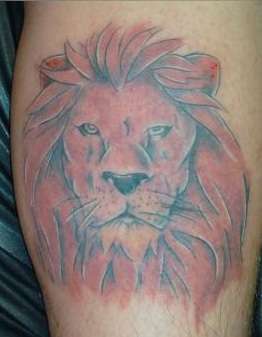 lion tattoo