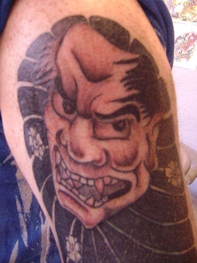 mask tattoo