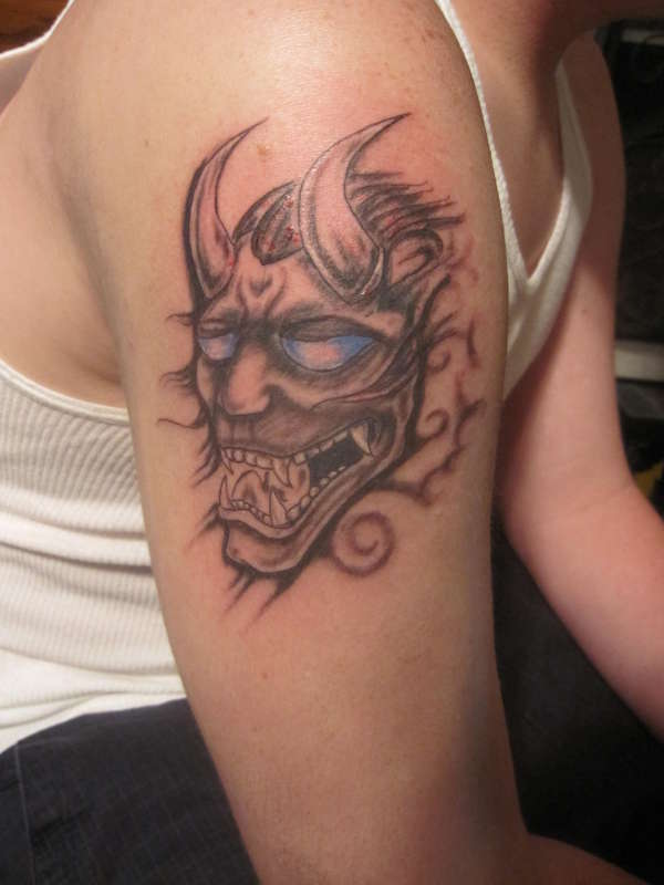 mask tattoo