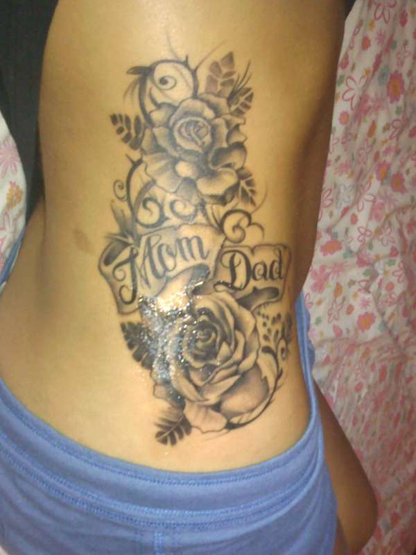 mom and dad tattoo