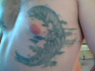 moon tattoo