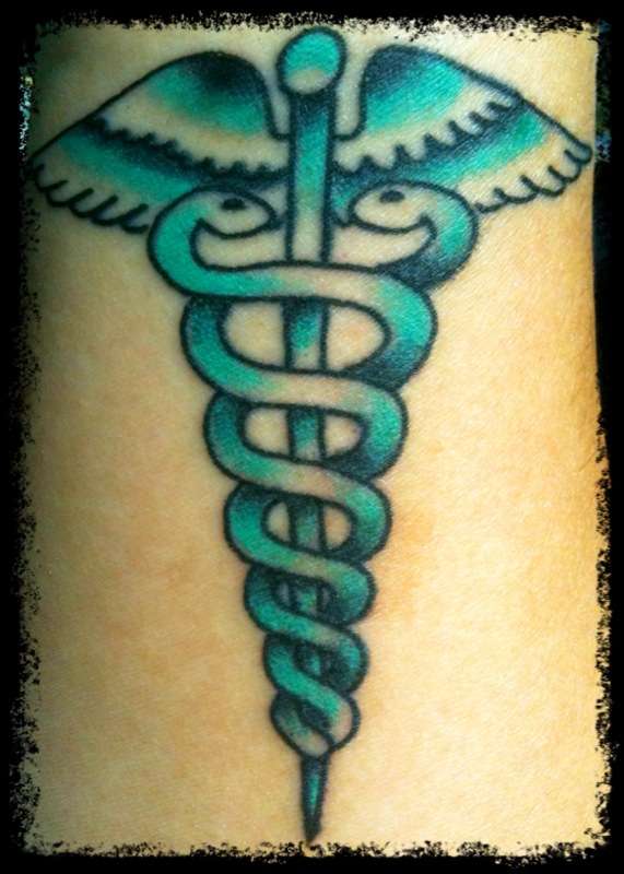 caduceus tattoo caduceus tattoo