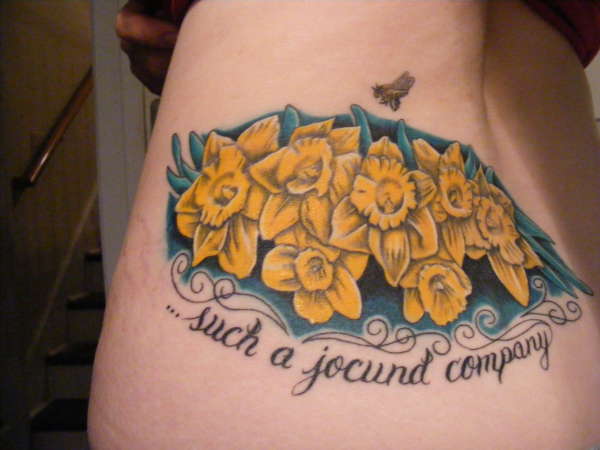 Daffodils tattoo