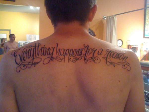 happens for a reason tattoo happens for a reason tattoo