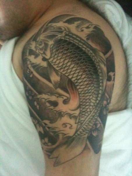 Japanese Koi Fish tattoo