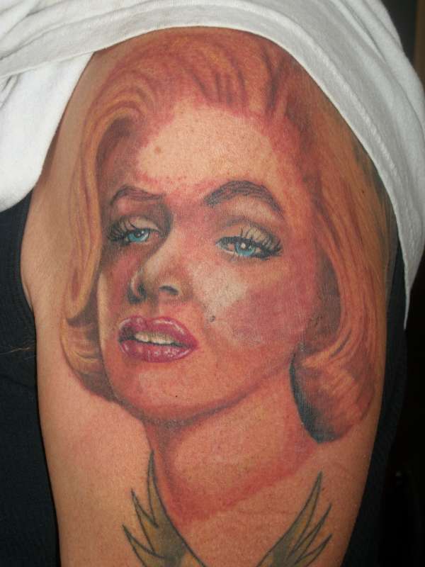 Marilyn Monro tattoo