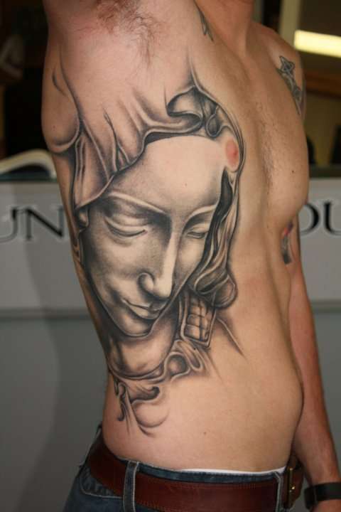 Mary - La Pieta tattoo