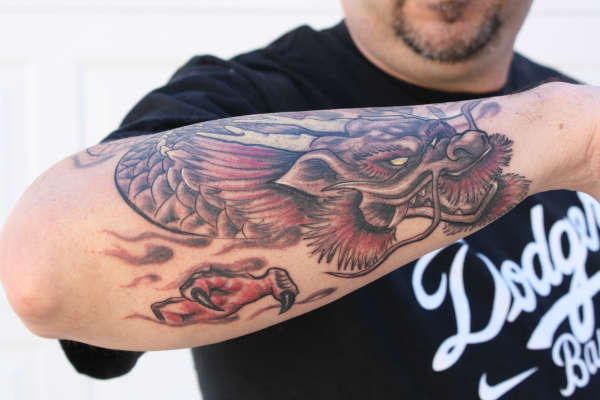 My Dragon  2 tattoo