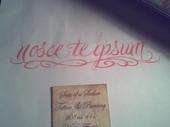 Nosce Te Ipsum before on tattoo