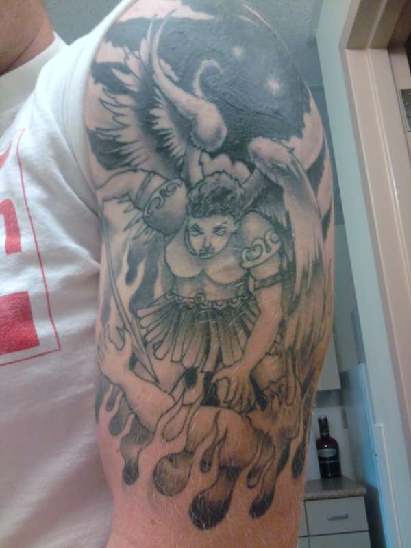 St. Michael pic 2 tattoo