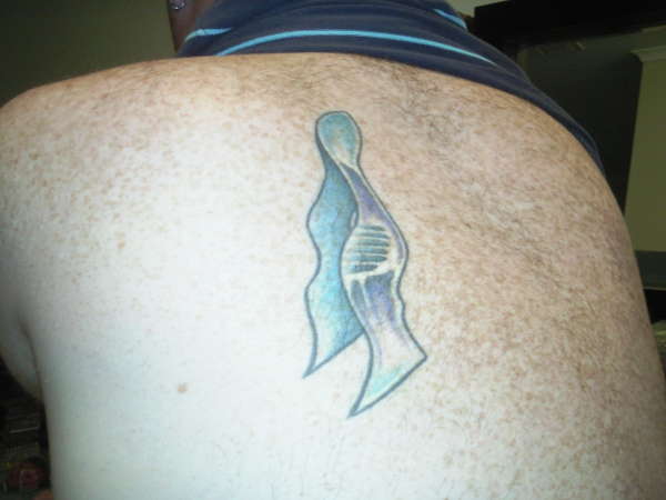 Tweezers. tattoo