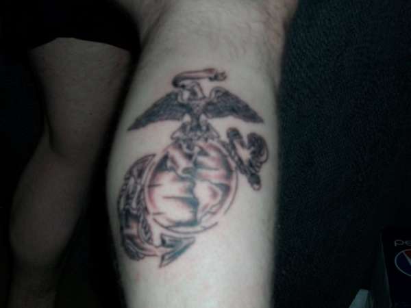 USMC tattoo