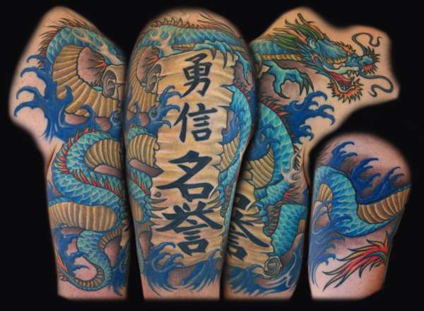 Water Dragon tattoo