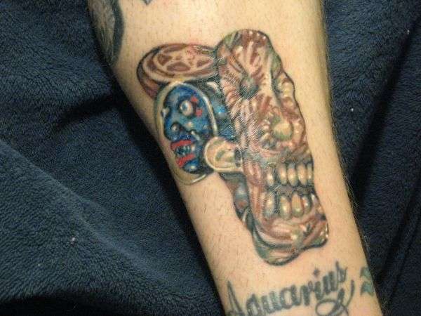 d wreck sherlock pipe tattoo