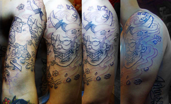 hanya sleeve tattoo